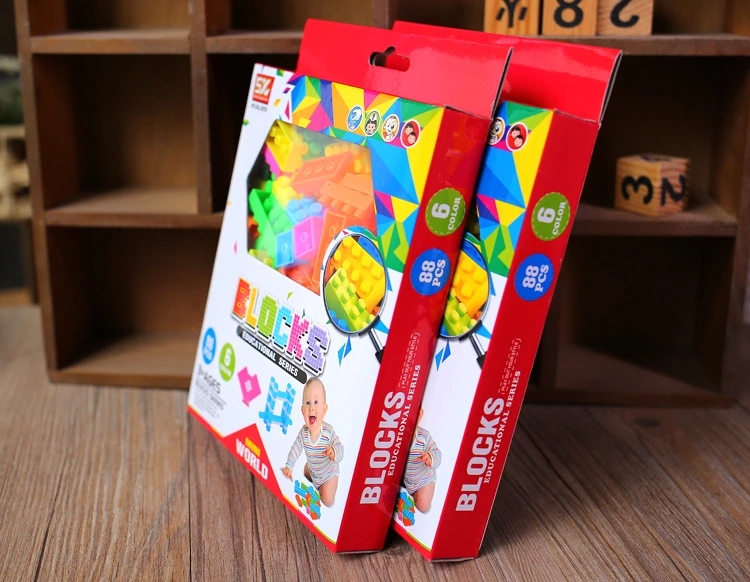 The new children's building blocks, early education building block toys, and children's educational assembly toys are selling well at street stalls Application Scenario