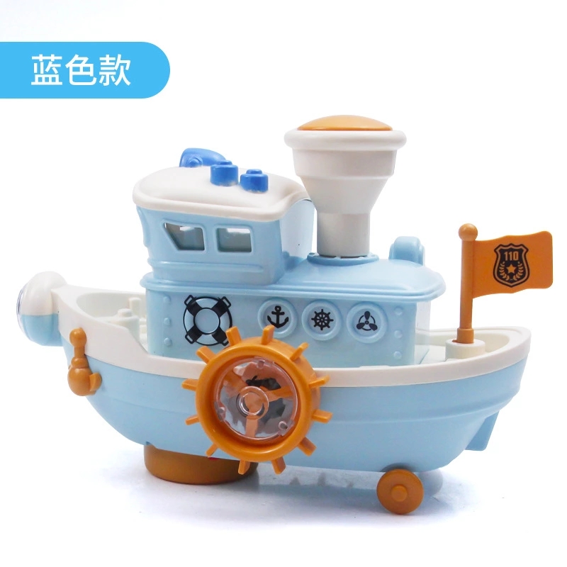 Cartoon children's electric toy cars, role-playing girls, glowing toys, omnidirectional cruise ships, toy ships, wholesale at street stalls Application Scenario