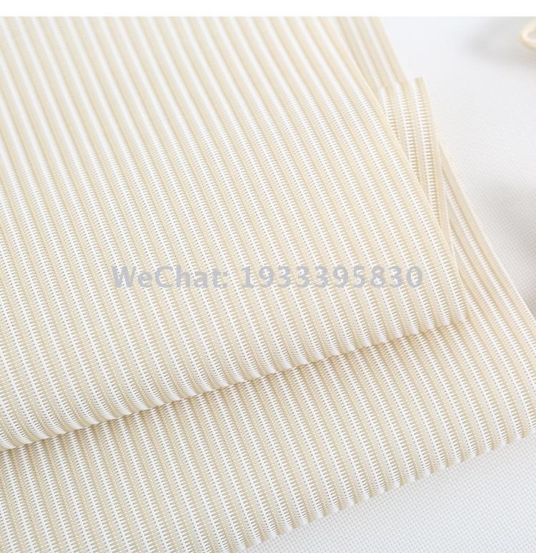 Wholesale of sunshade, waterproof and UV-resistant sunshade fabric roller blinds, semi-shading and transparent sunshade fabric for offices and shopping malls Specification image