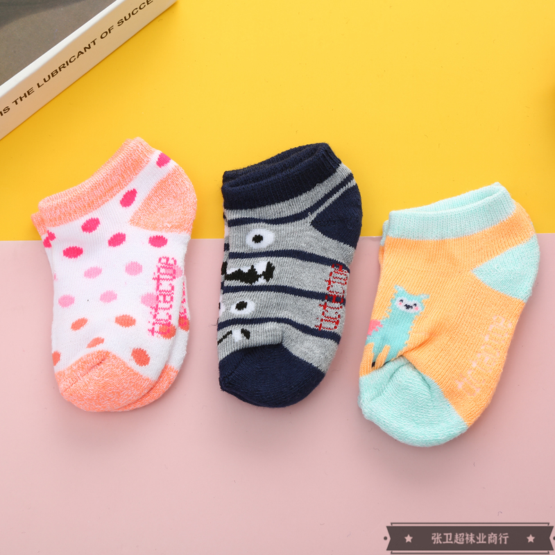 Transparent OPP bag packaging, comfortable and breathable infant socks, spring and autumn thin, cute cotton socks for new babies Application Scenario