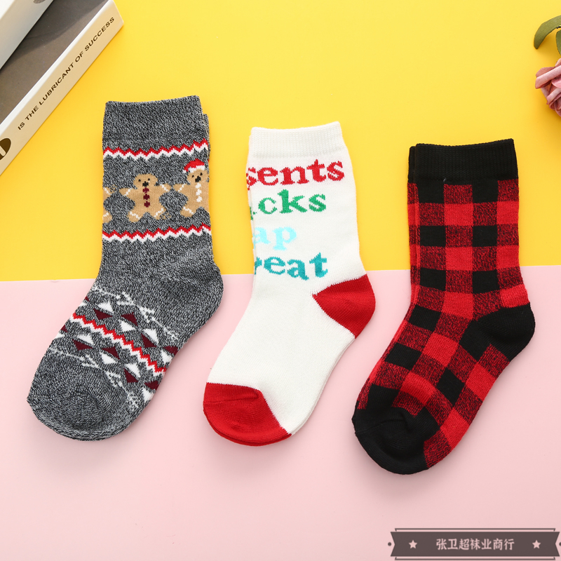 Children's socks, thin cotton for spring and autumn, comfortable and breathable cotton socks for boys, girls and babies, colorful mid-calf cotton socks for students details Picture