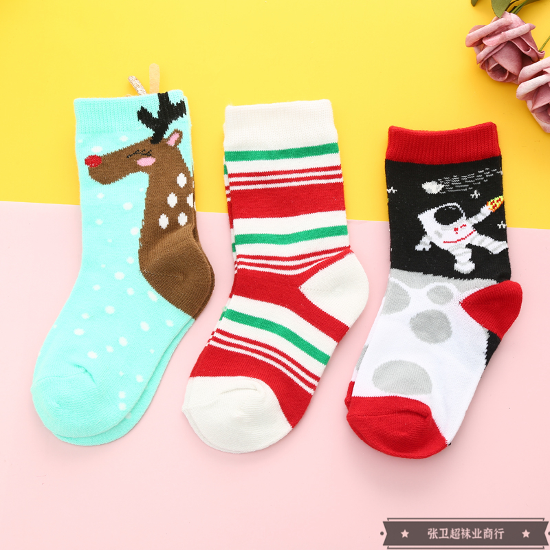 Children's socks, thin cotton for spring and autumn, comfortable and breathable cotton socks for boys, girls and babies, colorful mid-calf cotton socks for students Application Scenario
