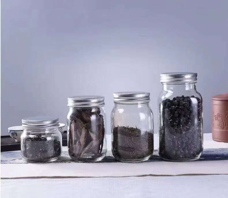 Sealed jar Sealed jar pickle jar with big screw cap storage jar Storage jar