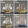 特价50厘米帆船模型 木制工艺品 欧式多帆船 地中海风格 现代家居图