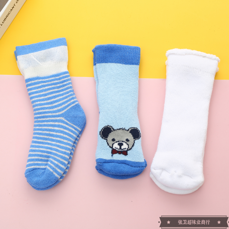 Fashionable multi-color high-quality cotton sports cotton socks for boys, mid-calf socks for autumn and winter, comfortable and breathable cotton socks for teenagers details Picture