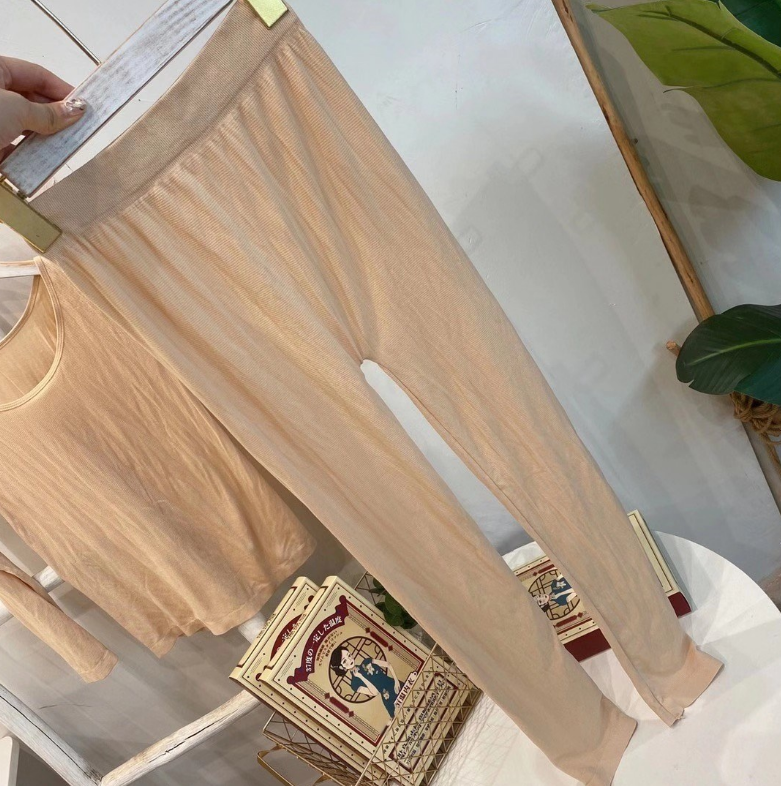 Factory Direct Sales 37 Degrees Constant Temperature Heating Fiber Underwear Women's Autumn And Winter Thermal Underwear Ultra-Thin Close-Fitting Warm Suit Item Picture