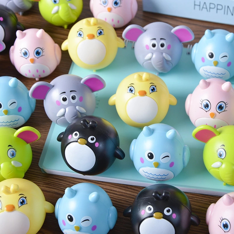 Cartoon creative rebound car toy cars are selling well at street stalls. Children's durable rebound animal baby educational toy cars Specification drawing