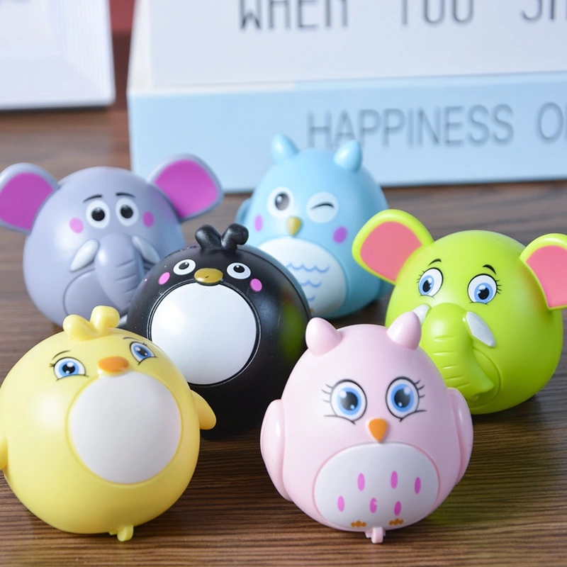 Cartoon creative rebound car toy cars are selling well at street stalls. Children's durable rebound animal baby educational toy cars Application Scenario