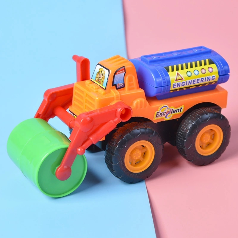 Inertial vehicles, engineering vehicles, excavators, children's excavators, street stall supplies, children's and boys' gift supplies, sliding toy cars Specification drawing