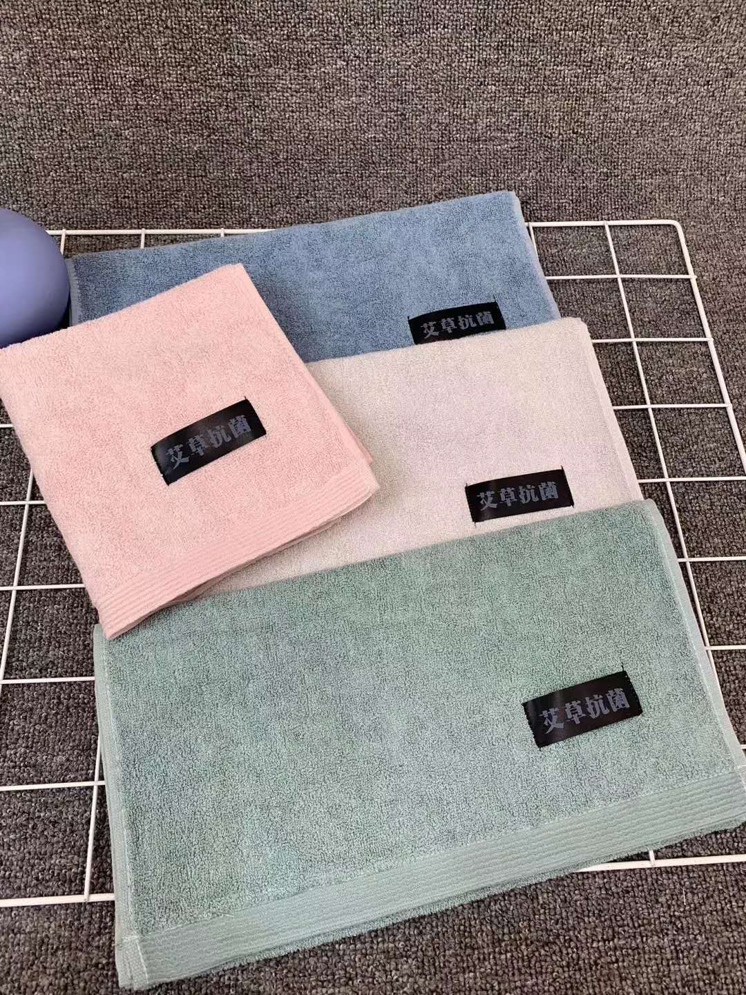 Pure cotton family set for face washing, adult daily use for bathing and hair drying, soft and absorbent, all cotton wholesale Application Scenario