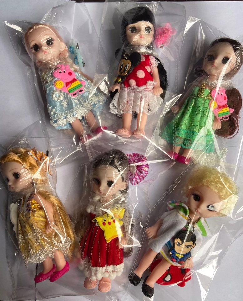 16-centimeter doll set, little girl doll, princess dress, girls' children's toys, hot sales at street stalls, factory direct sales Application Scenario