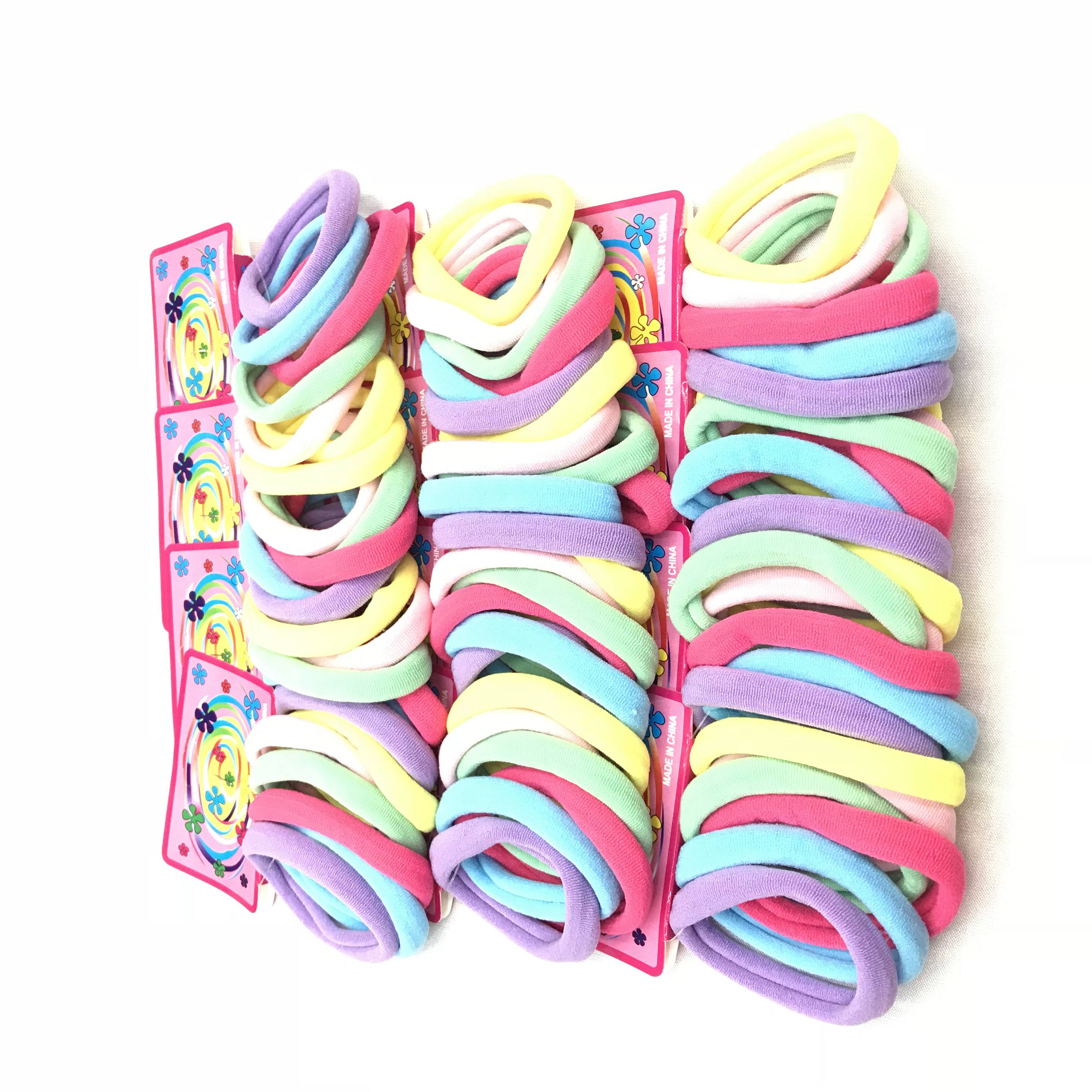 Manufacturer direct elastic high - quality light plate two - color rubber band head ring thumbnail