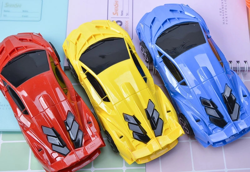 Children's rebound car, inertial small car, large boy toy, power-assisted sports car, baby's educational sports car, racing car h Specification drawing