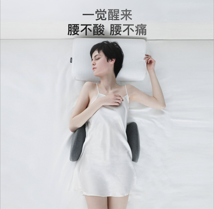 Memory foam lumbar pad, bedtime pregnant woman pad, side sleep, sleeping lumbar support pad, lumbar correction lumbar pillow Application Scenario