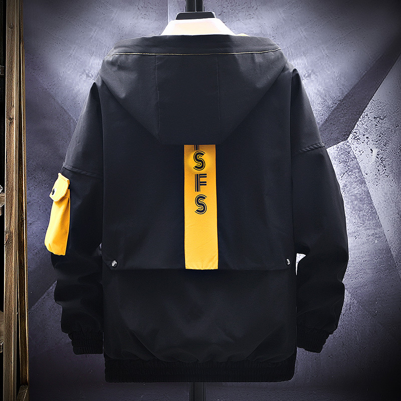 Wholesale of men's trendy loose workwear jackets, casual printed jackets and hooded tops in the autumn of 2020 Application Scenario
