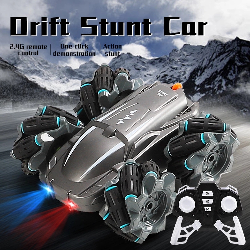 Cross-border new product: Remote control car, horizontal drift, double-sided driving, stunt, high-speed climbing, off-road vehicle, children's toy full figure