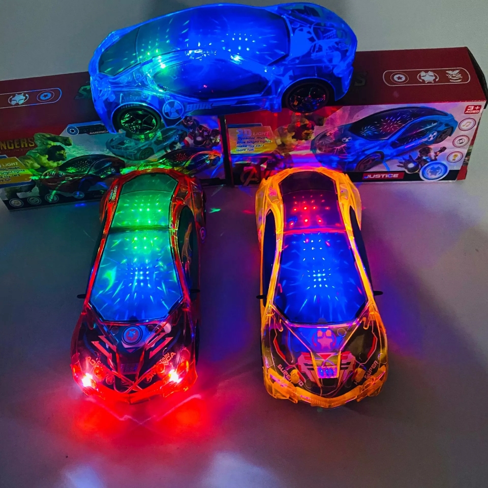 Children's electric toy car, 1-2-3 years old for boys and girls, small car for boys, universal flashing music toy car Application Scenario