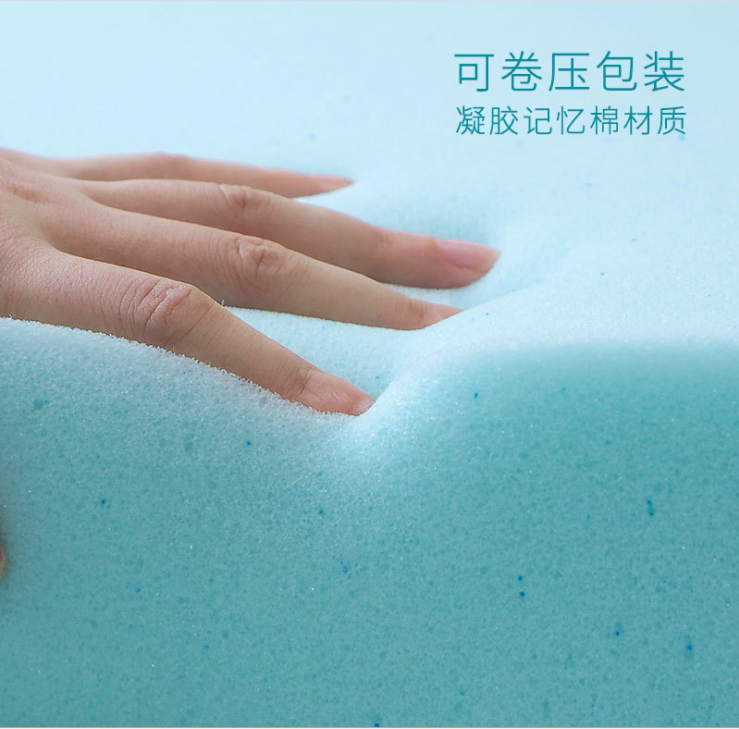 Gel memory foam mattress, compressible thickened slow-rebound gel sponge mattress mattress Application Scenario