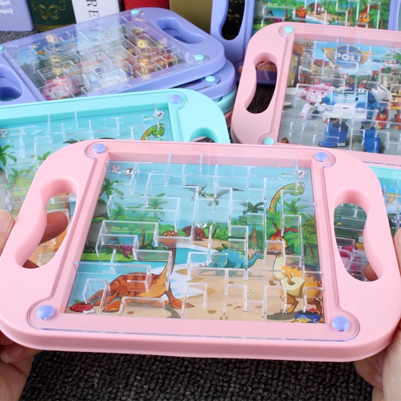Palm-sized ball maze toy, children's concentration and balance training, kindergarten intelligence sharing small gift Specification drawing