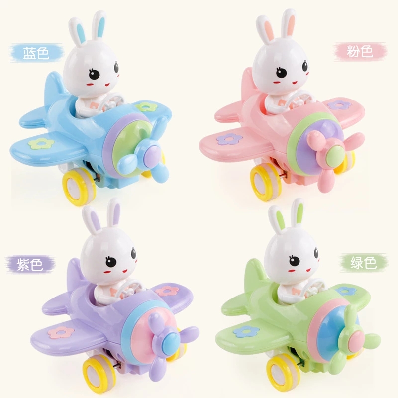 Baby toys cartoon inertial little planes, little rabbit planes, children's toys can run without batteries, 1-3 years old Application Scenario