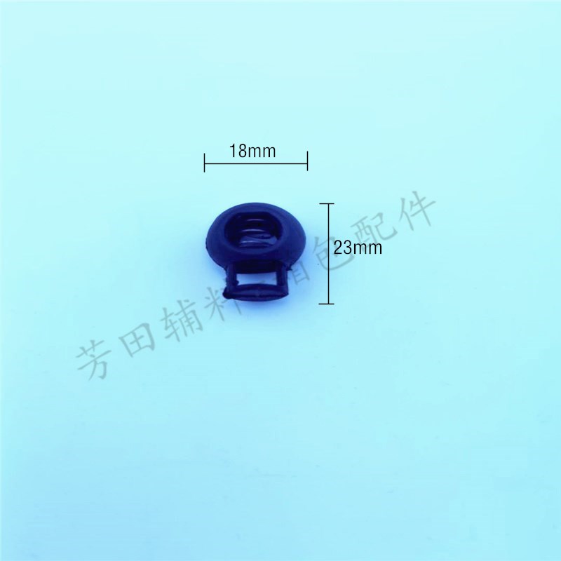 23*18铁丝弹簧扣PP料跑量现货卡扣