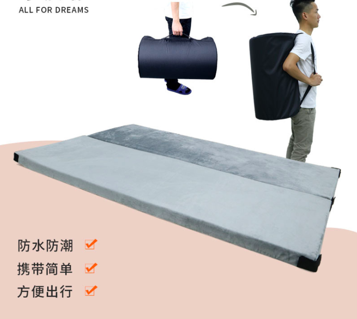 爆款户外海绵床垫 可折叠泡沫野餐垫防水防潮户外露营床垫