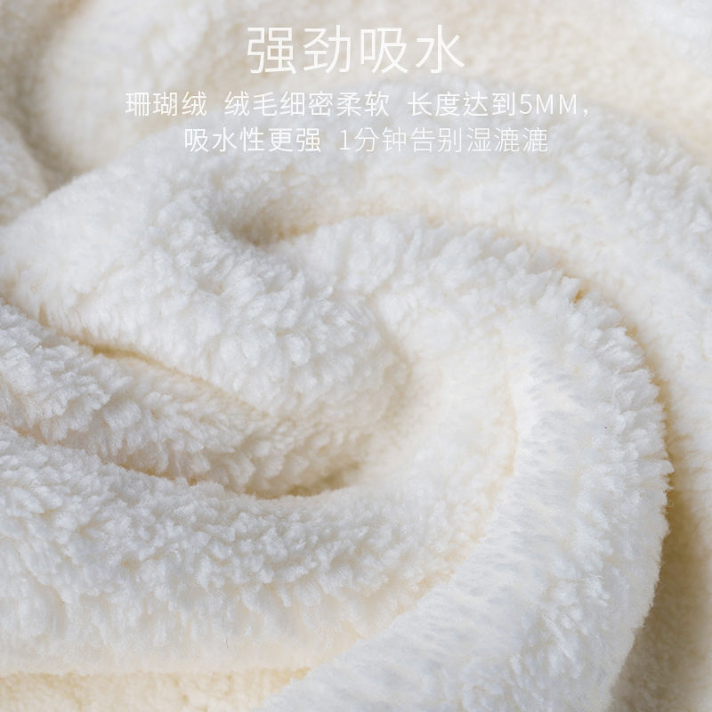 Wechat business best-selling hair replacement dry hair cap, women's absorbent quick-drying headscarf, hair washing and drying towel, Japanese bath cap dry hair towel 5