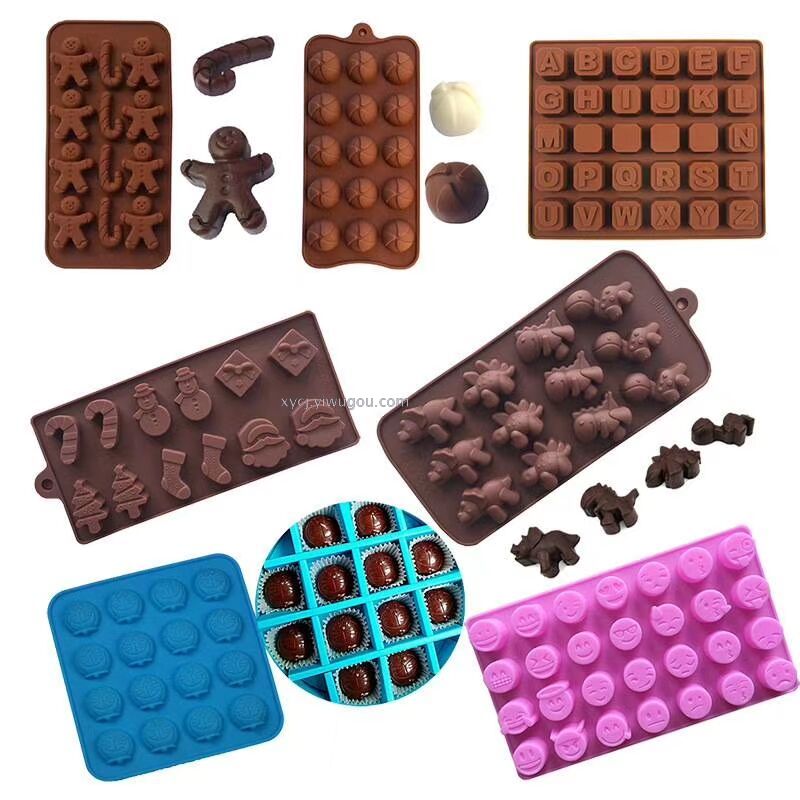 Silicone cake chocolate mold