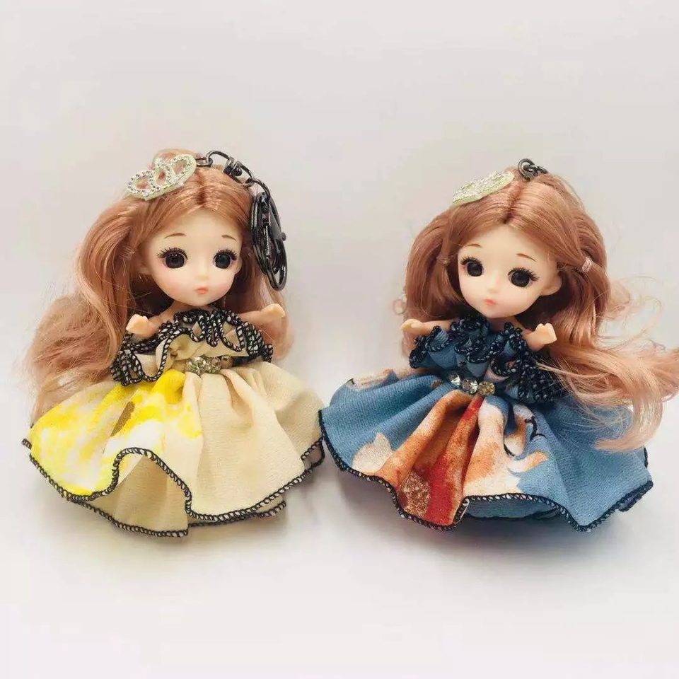 Creative new products, best-selling children's 13cm dolls, couple backpacks, keychains, birthday gifts, decorative items, annual meeting gifts h details Picture