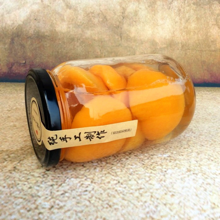 定制圆形玻璃瓶透明蜂蜜瓶密封罐 带盖酱菜瓶果酱辣椒酱罐头瓶详情图4