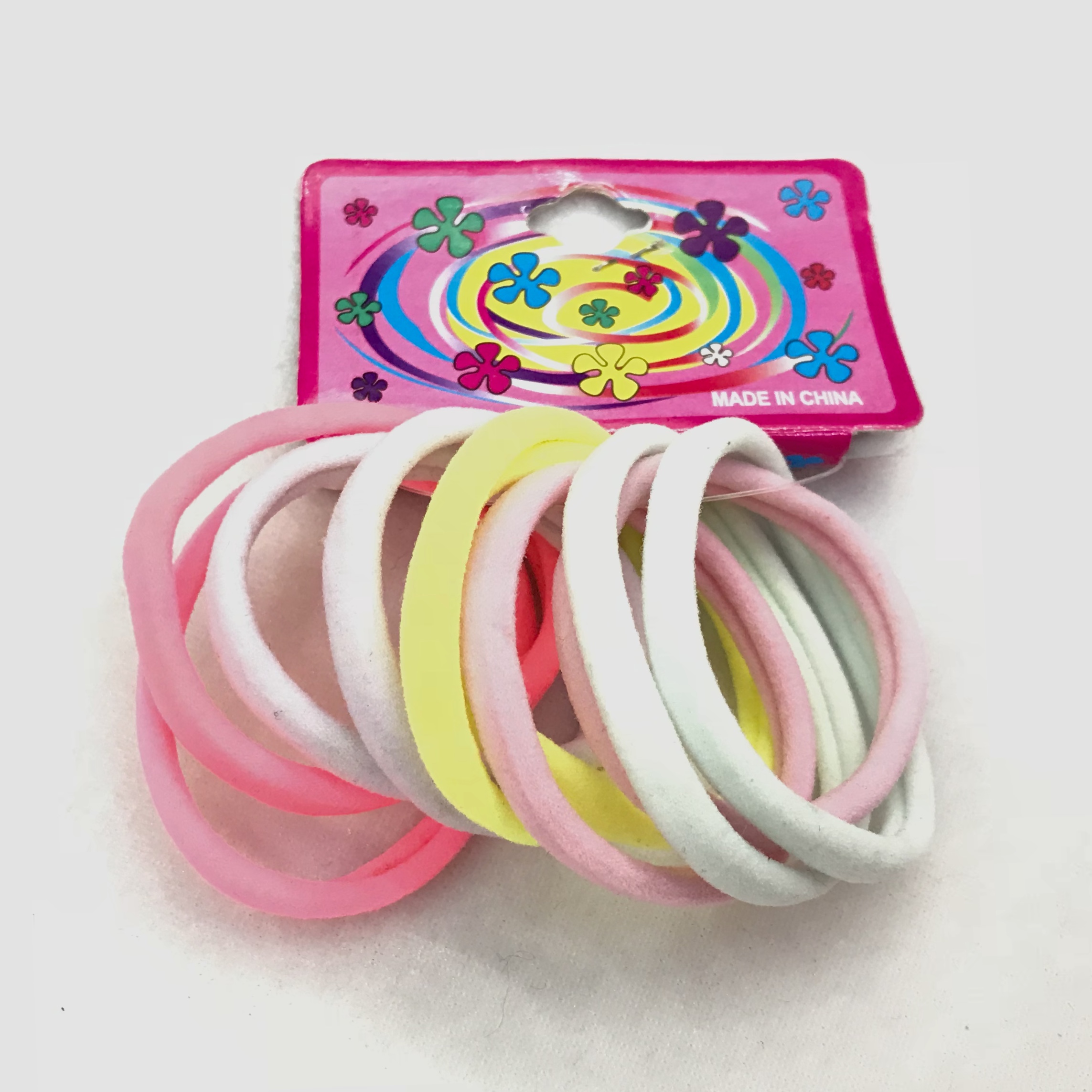 Nylon high stretch soft muslin leather band head band 6 one card