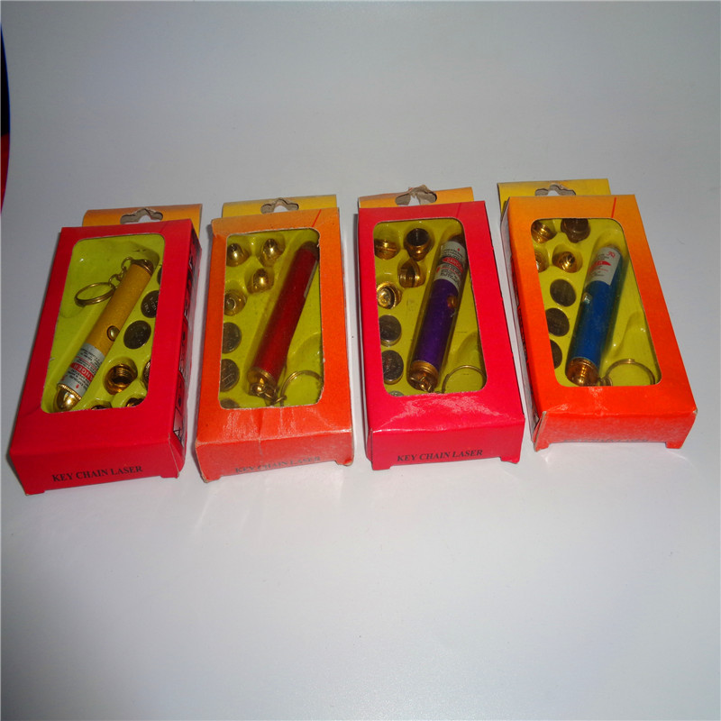 Children's plastic toys, laser lights, multi-head soft and hard boxes, laser lights, gifts, keychains, night lights, factory direct sales