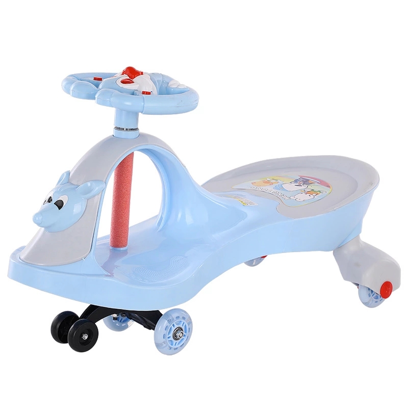 Factory direct sales of children 's twist car 1-3-6 year old yo-yo car universal silent wheel baby sliding toy swing car Item Picture