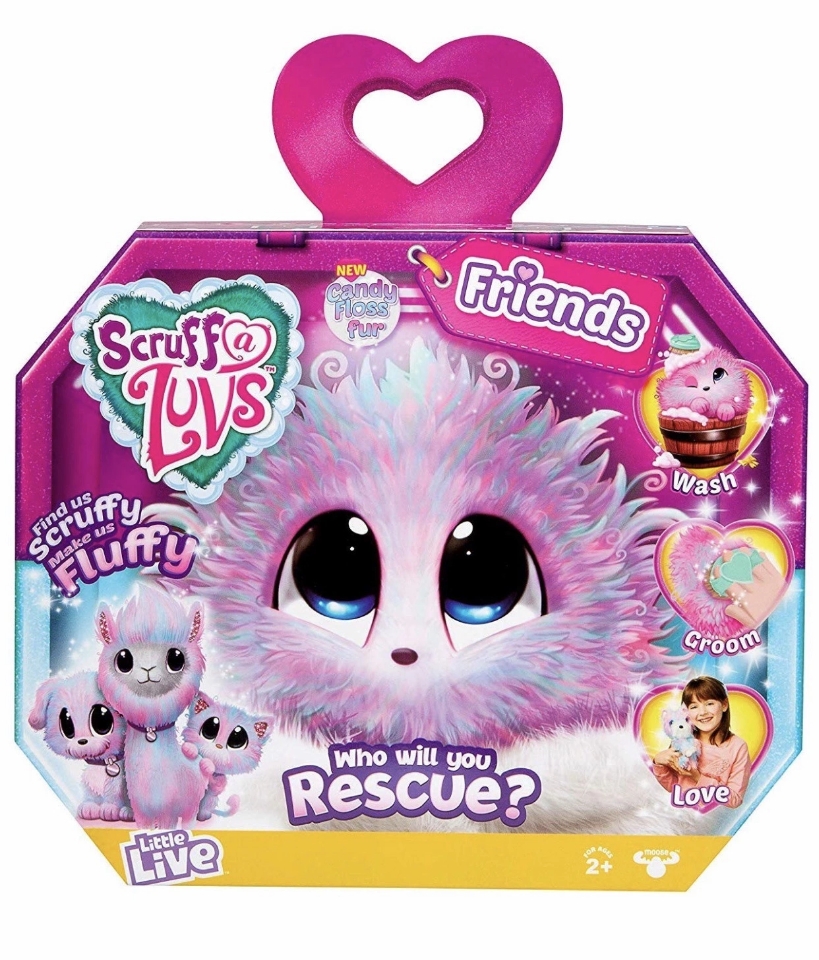 pomsies' Scruff-A-Luvs plush toys for bathing cats and bathing dogs are selling well across borders. The first, second, third and fourth generations details Picture