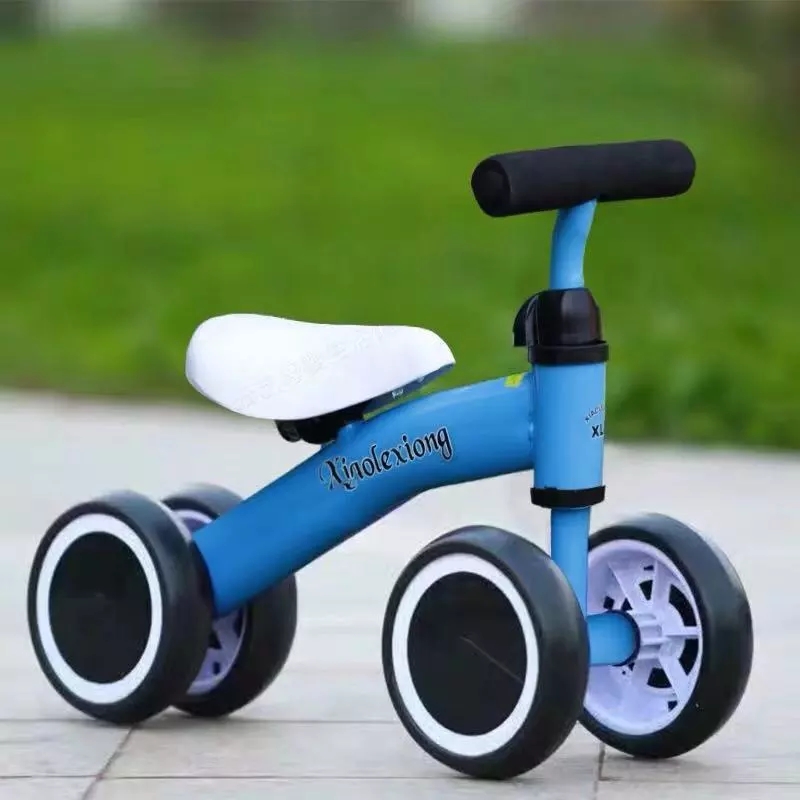 Children's four-wheel balance car without pedals, 1-3 years old children's sliding car, baby and infants' walking assistance toy car details Picture