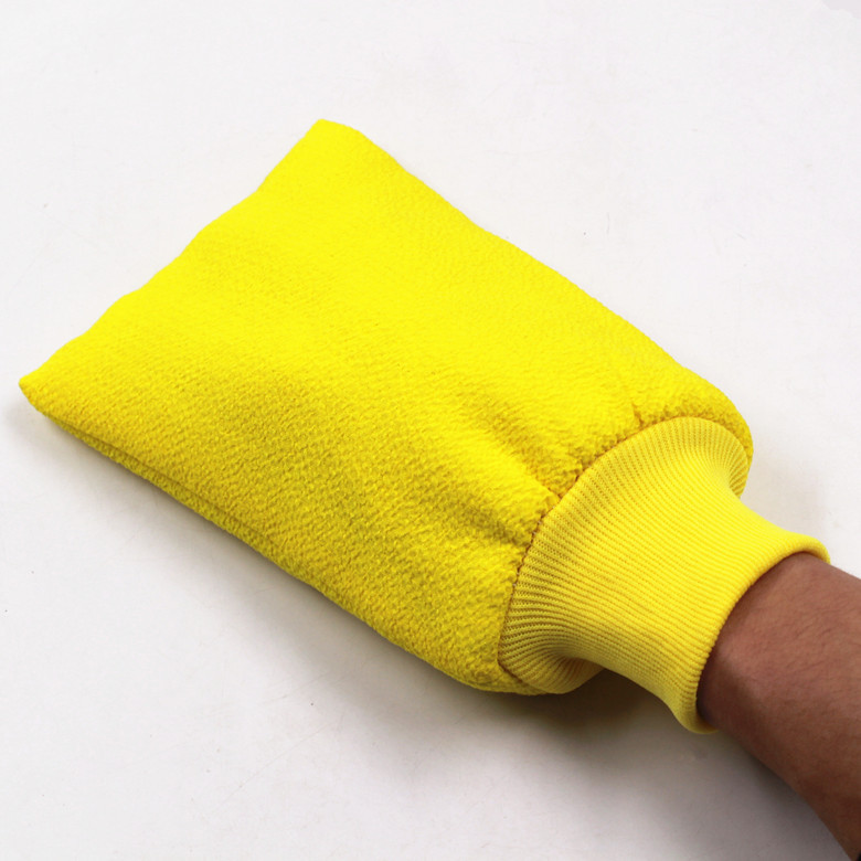 New Fashion Bath Towel Creative Glove Type Soft Bath Towel Daily Bathroom Supplies Wholesale Specification drawing