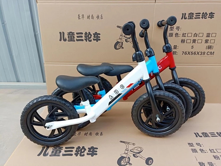Children's balance bike, sliding bike, pedal-less two-wheel sliding bike, 2-3-4-6 bicycle, baby walking toy bike full figure