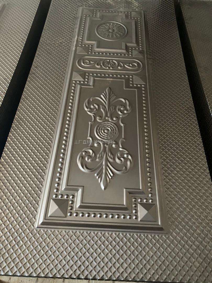 Factory direct sales of various door panel embossed panels. Contact Mr. Wang at 13958432645 Specification image