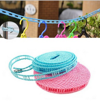 Explosive non-slip windproof clothesline fence type clothesline clothesline drying line travel clothesline 5 meters