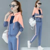Autumn sportswear set for women, loose and slimming fashion casual wear two-piece set for spring and autumn Item Picture