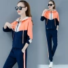 Autumn sportswear set for women, loose and slimming fashion casual wear two-piece set for spring and autumn details Picture