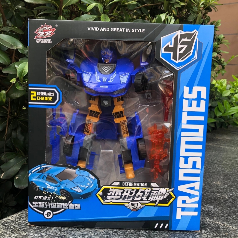 Hand-held gift boxes, transforming robots, children's transforming cars, toys, transforming car people, gifts and promotional items for various institutions, toys details Picture