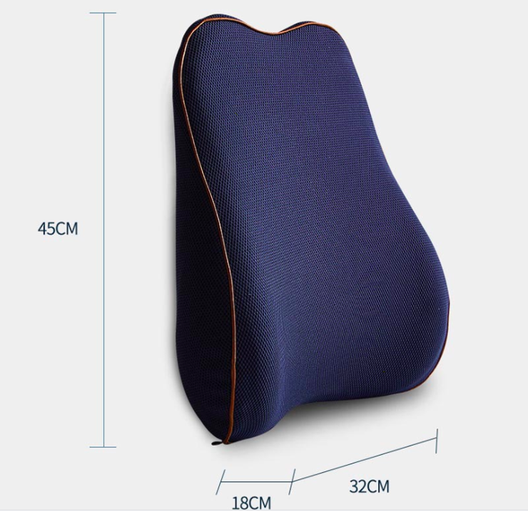 Office chair, memory foam, lumbar support, backrest, seat cushion, car, pregnant woman's lumbar pillow, lumbar pillow details Picture