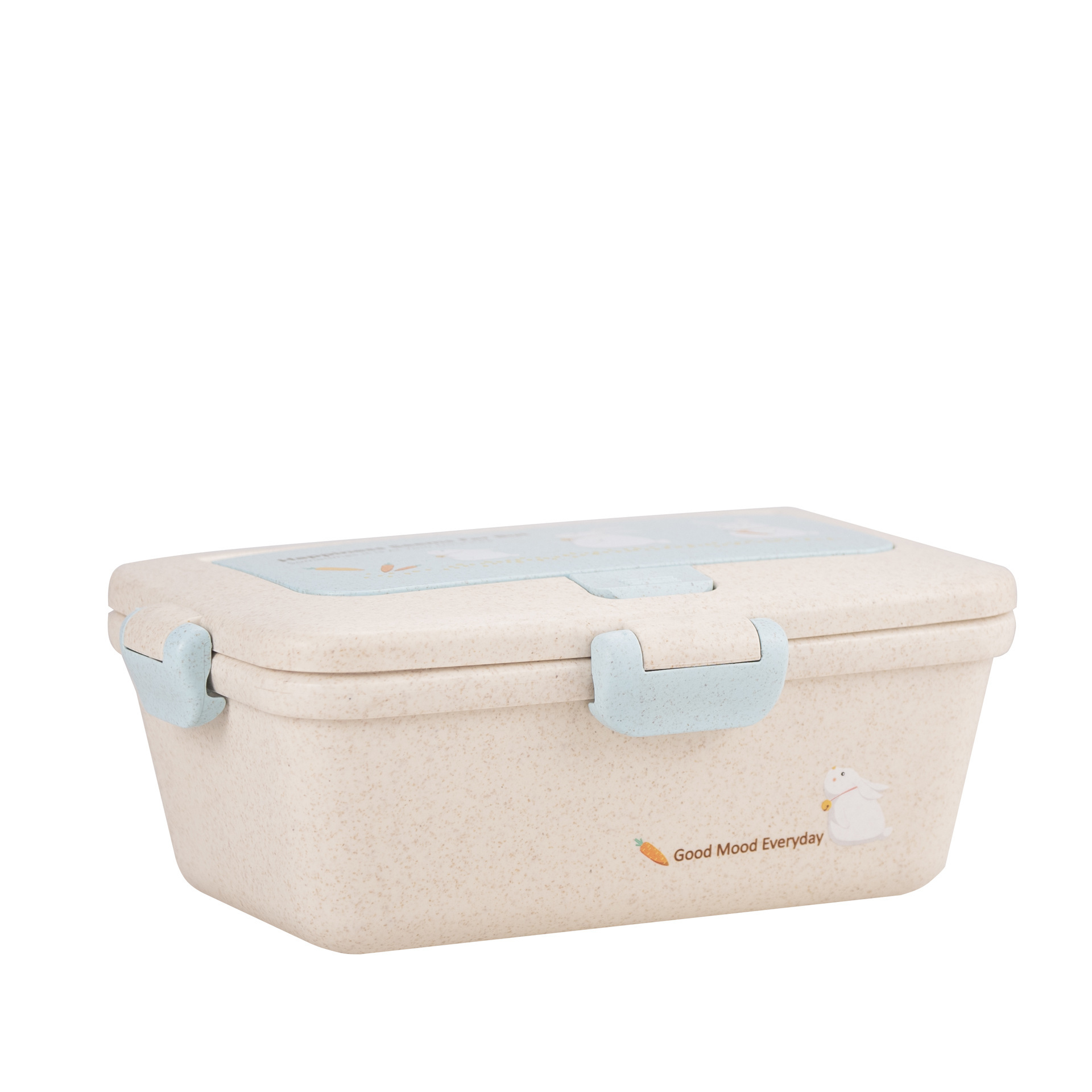 Mutual distribution of wheat straw preservation lunch boxes with tableware, microwave heating, student and office worker lunch boxes and bento boxes Item Picture