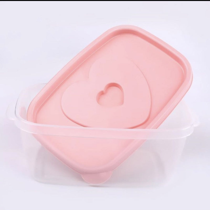 G1434 large rectangular food storage box, food preservation storage box, microwave heating lunch box, 2-yuan store details Picture