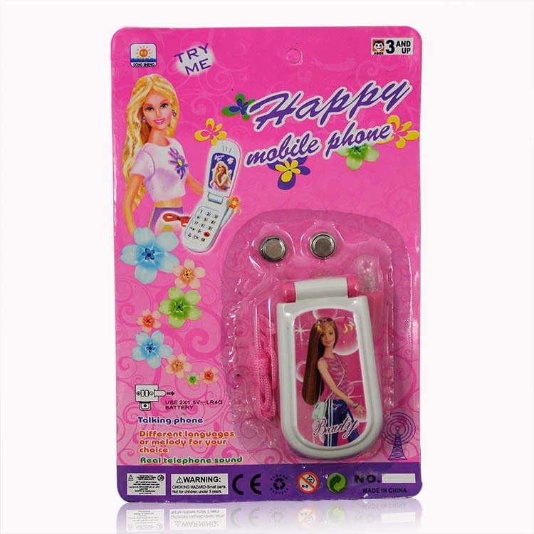 Wholesale of children's educational toys, toy mobile phones, music sound mobile phones, paper cards, beautiful women's mobile phones, factory direct sales details Picture