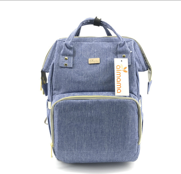 Mommy bag moda versión coreana hot mom mochila madre y bebé bolsa de gran capacidad multifuncional bao ma salir mochila de viaje details Picture