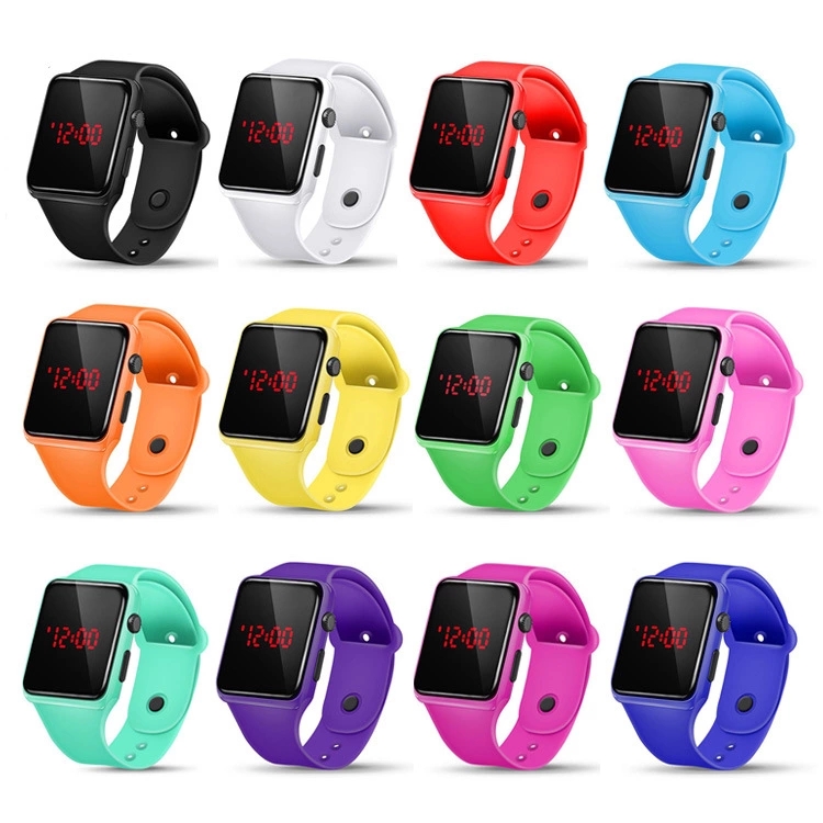 The manufacturer is selling popular led electronic watches, children's gift watches, trendy male and female students, children's sunglasses, electronic watches wholesale ht full figure