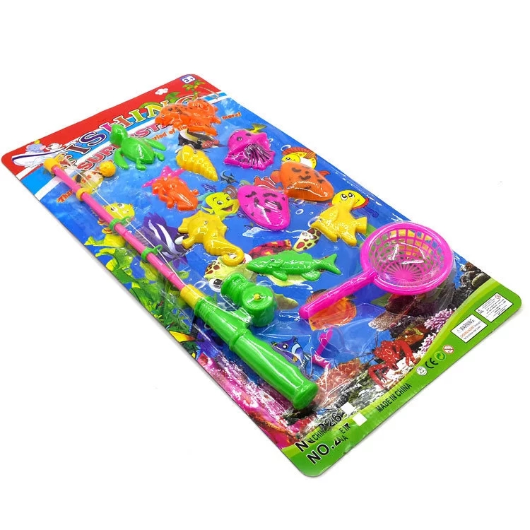 Factory direct sales of summer fishing toys, magnetic fishing plates, role-playing toys, and popular fishing toys at street stalls Application Scenario