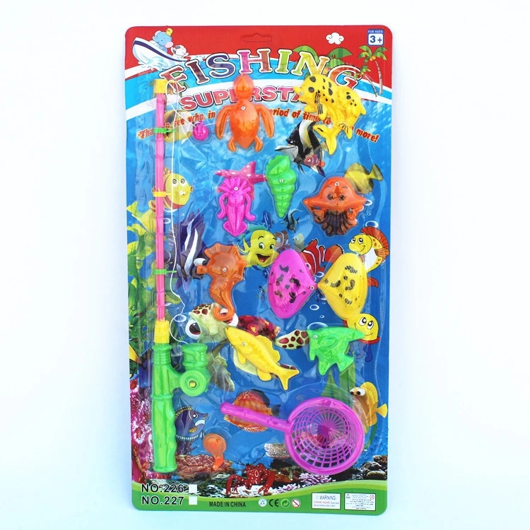 Factory direct sales of summer fishing toys, magnetic fishing plates, role-playing toys, and popular fishing toys at street stalls Specification drawing